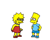 Geschwisterliebe: Lisa und Bart
